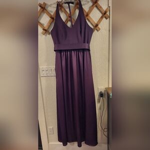 White by Vera Wang purple formal dress